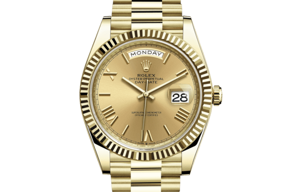 Réplique Rolex Day-Date 40 Oyster 40 mm or jaune 228238