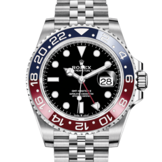 Réplique Rolex GMT-Master II Oyster 40 mm Oystersteel 126710BLRO