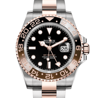 Réplique Rolex GMT-Master II Oyster 40 mm Oystersteel et or Everose 126711CHNR