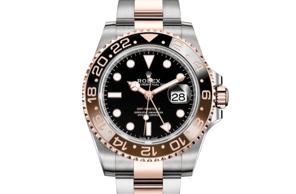 Réplique Rolex GMT-Master II Oyster 40 mm Oystersteel et or Everose 126711CHNR