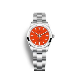 Réplique Rolex Oyster Perpetual 31mm Rouge Corail