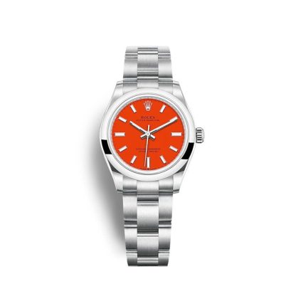 Réplique Rolex Oyster Perpetual 31mm Rouge Corail