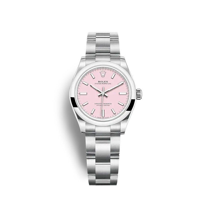 Réplique Rolex Oyster Perpetual 34mm Candy Pink