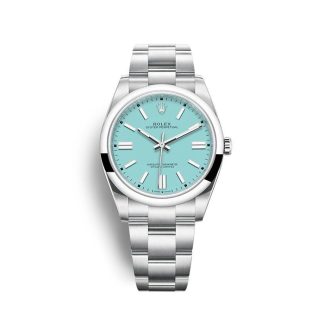 Réplique Rolex Oyster Perpetual 41mm Bleu turquoise
