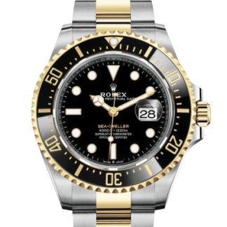 Réplique Rolex Sea-Dweller Oyster 43 mm Oystersteel et or jaune 126603