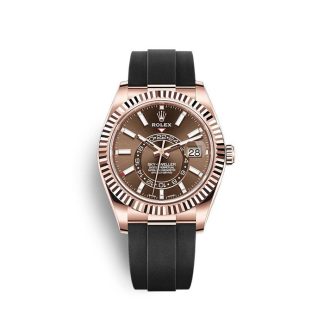 Réplique Rolex Sky-Dweller 326235 Chocolat