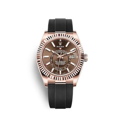 Réplique Rolex Sky-Dweller 326235 Chocolat