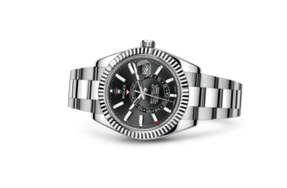 Réplique Rolex Sky-Dweller Oyster 42 mm Oystersteel et or blanc 326934 – Image 2