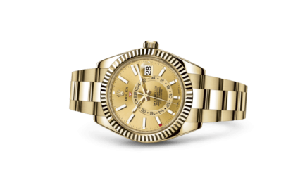Réplique Rolex Sky-Dweller Oyster 42 mm or jaune 326938 – Image 2