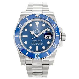Réplique Rolex Submariner Bleu 116619LB