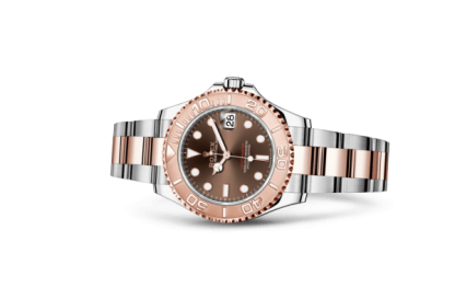 Réplique Rolex Yacht-Master 37 Oyster 37 mm Oystersteel et or Everose 268621 – Image 2