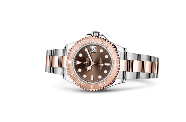 Réplique Rolex Yacht-Master 37 Oyster 37 mm Oystersteel et or Everose 268621 – Image 2