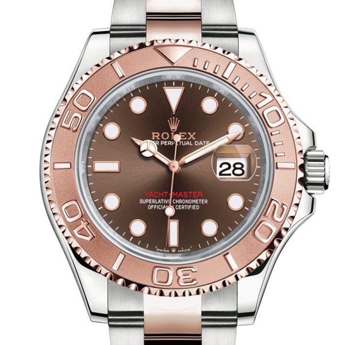 Réplique Rolex Yacht-Master 40 Oyster 40 mm Oystersteel et or Everose 126621