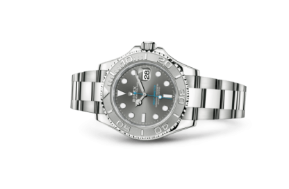 Réplique Rolex Yacht-Master 40 Oyster 40 mm Oystersteel et platine 126622 – Image 2