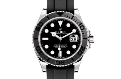 Réplique Rolex Yacht-Master 42 Oyster 42 mm or blanc 226659