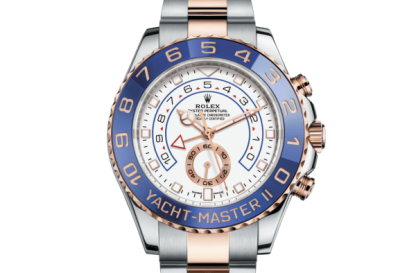 Réplique Rolex Yacht-Master II Oyster 44 mm Oystersteel et or Everose 116681