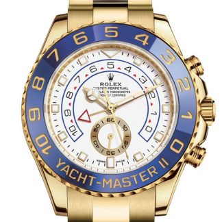 Réplique Rolex Yacht-Master II Oyster 44 mm or jaune 116688