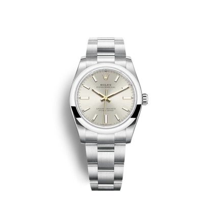 Rolex Rolex Oyster Perpetual 34mm Argent
