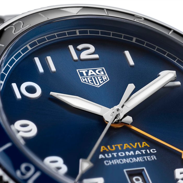 TAG Heuer AUTAVIA 60th Anniversary GMT 3 Hands 42mm WBE511A.BA0650 – Image 4