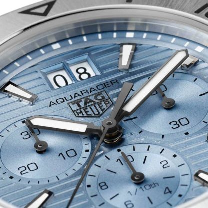 TAG Heuer Aquaracer Chronograph 40mm Mens Watch Blue CBP1112.BA0627 – Image 4