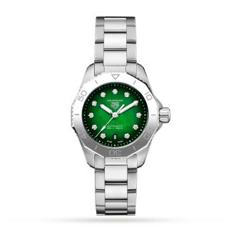 TAG Heuer Aquaracer Professional 200 30mm Ladies Watch Green WBP2415.BA0622