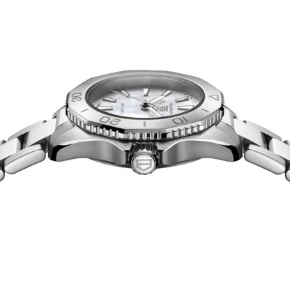 TAG Heuer Aquaracer Professional 200 30mm Ladies Watch Mother Of Pearl WBP1418.BA0622 – Image 4