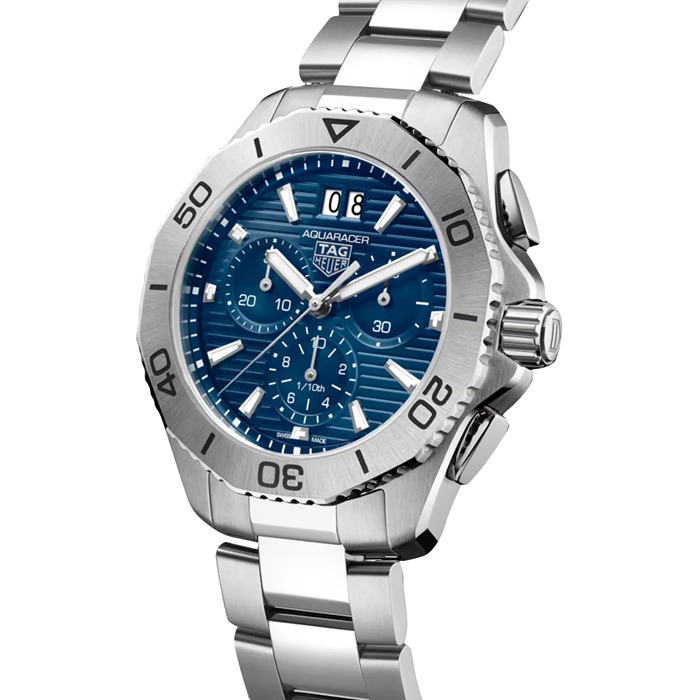 TAG Heuer Aquaracer Professional 200 Chronograph 40mm Montre Homme Bleu CBP1113.BA0627 – Image 2