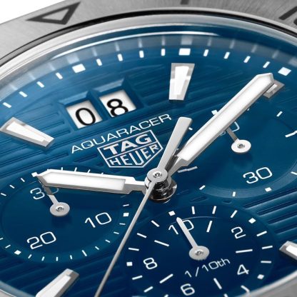 TAG Heuer Aquaracer Professional 200 Chronograph 40mm Montre Homme Bleu CBP1113.BA0627 – Image 3