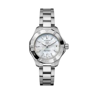TAG Heuer Aquaracer Professional 200 Solargraph 34mm Ladies Watch Mother Of Pearl WBP1312.BA0005