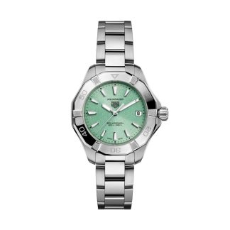 TAG Heuer Aquaracer Professional 200 Solargraph 34mm Ladies Watch Turquoise WBP1315.BA0005