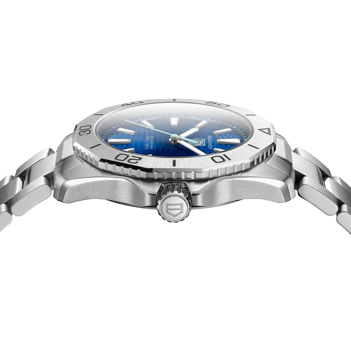 TAG Heuer Aquaracer Professional 200 Solargraph 40mm Montre Homme Bleu WBP1113.BA0000 – Image 4