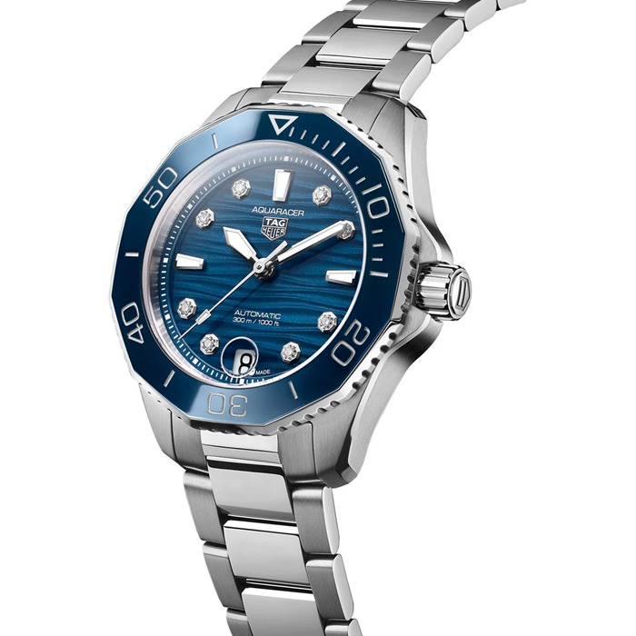 TAG Heuer Aquaracer Professional 300 Automatic 36mm Ladies Watch WBP231B.BA0618 – Image 2