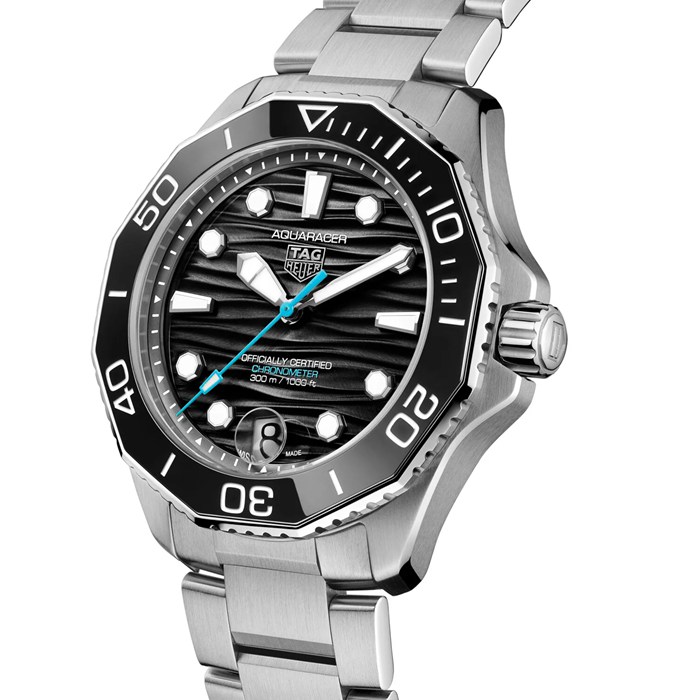 TAG Heuer Aquaracer Professional 300 Date 42mm Montre Homme Noir WBP5110.BA0013 – Image 2