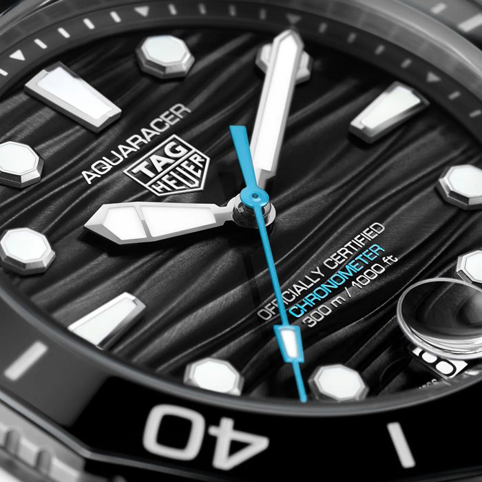 TAG Heuer Aquaracer Professional 300 Date 42mm Montre Homme Noir WBP5110.BA0013 – Image 3
