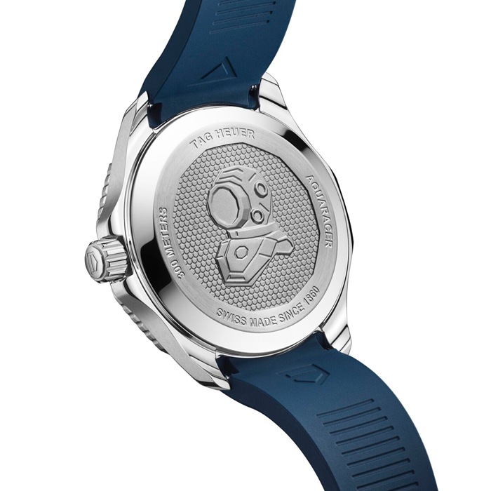 TAG Heuer Aquaracer Professional 300 GMT 42mm Montre Homme Caoutchouc Bleu WBP5114.FT6259 – Image 5