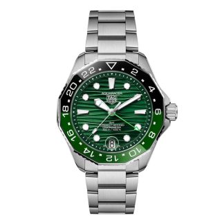 TAG Heuer Aquaracer Professional 300 GMT 42mm Montre Homme Vert WBP5115.BA0013