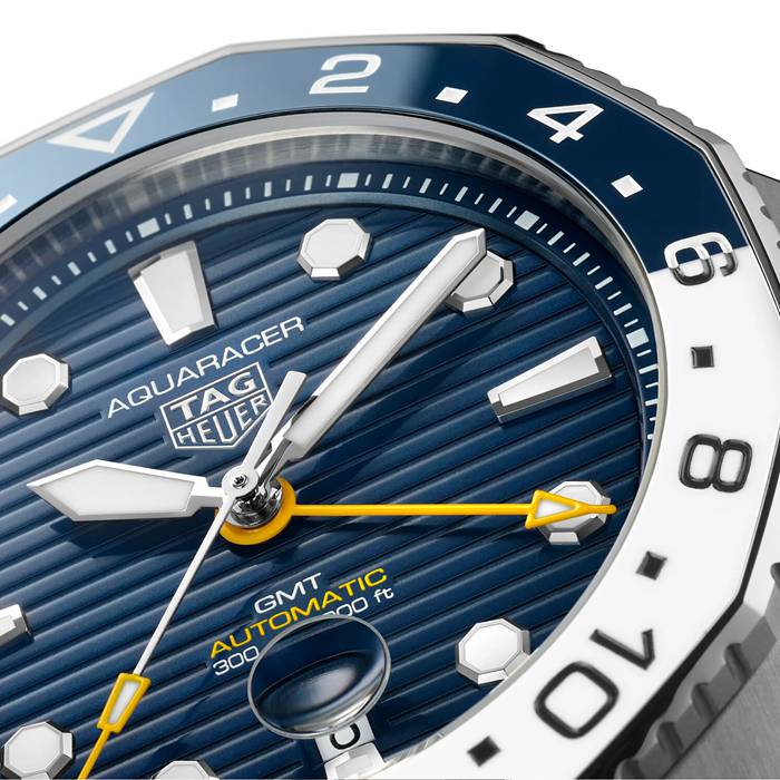 TAG Heuer Aquaracer Professional 300 GMT 43mm Montre Homme WBP2010.BA0632 – Image 3