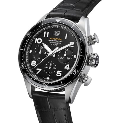 TAG Heuer Autavia Flyback Chronometer 42mm Montre Homme CBE511A.FC8279 – Image 2