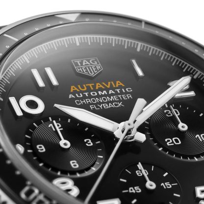 TAG Heuer Autavia Flyback Chronometer 42mm Montre Homme CBE511A.FC8279 – Image 3