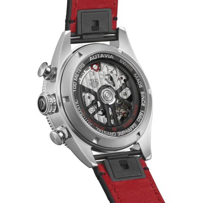 TAG Heuer Autavia Flyback Chronometer 42mm Montre Homme CBE511A.FC8279 – Image 5