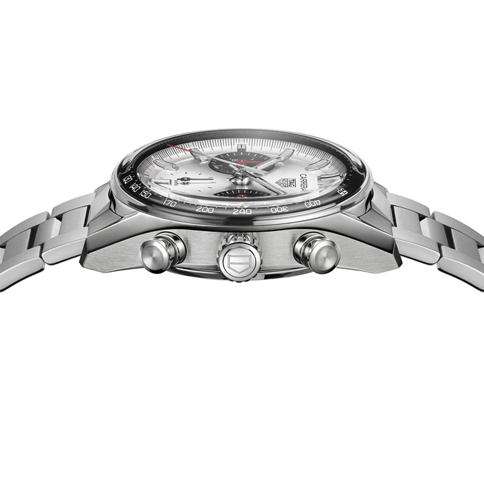 TAG Heuer Carrera Chronograph 39mm Mens Watch Silver CBS2216.BA0041 – Image 4