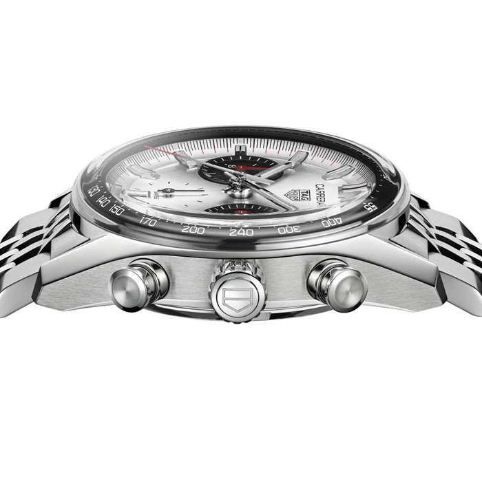 TAG Heuer Carrera Chronograph 39mm Mens Watch Silver CBS2216.BA0048 – Image 3