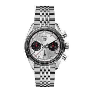 TAG Heuer Carrera Chronograph 39mm Mens Watch Silver CBS2216.BA0048