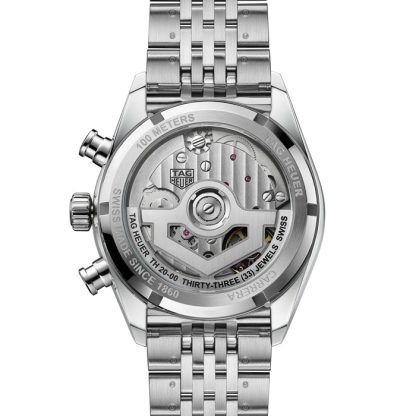 TAG Heuer Carrera Chronograph 39mm Mens Watch Silver CBS2216.BA0048 – Image 5