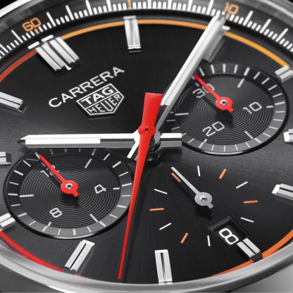 TAG Heuer Carrera Chronograph 42mm Mens Watch Black CBN201C.FC6542 – Image 3