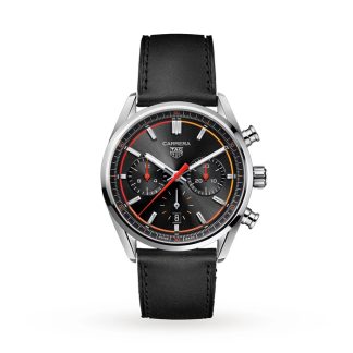 TAG Heuer Carrera Chronograph 42mm Mens Watch Black CBN201C.FC6542
