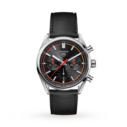 TAG Heuer Carrera Chronograph 42mm Mens Watch Black CBN201C.FC6542