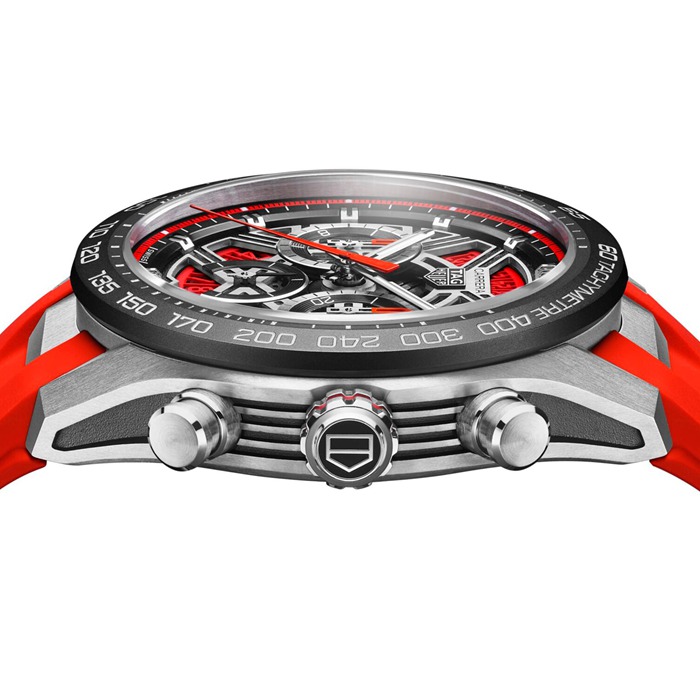 TAG Heuer Carrera Chronograph Extreme Sport 44mm Montre Homme Rouge CBU2082.FT6275 – Image 4