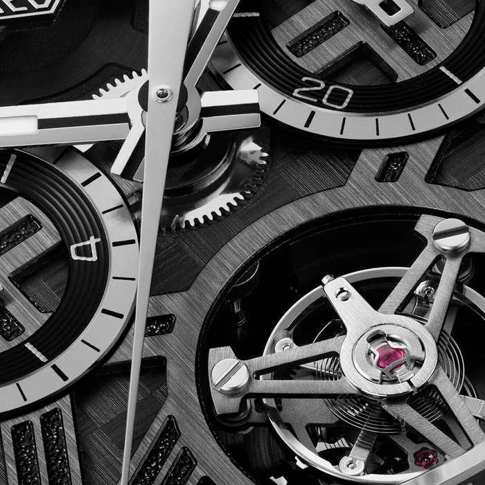 TAG Heuer Carrera Chronograph Tourbillon Extreme Sport 44mm Montre Homme Noir CBU5080.FT6272 – Image 3