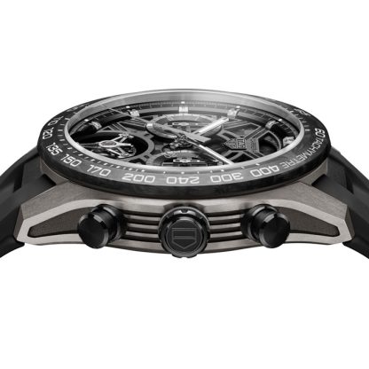 TAG Heuer Carrera Chronograph Tourbillon Extreme Sport 44mm Montre Homme Noir CBU5080.FT6272 – Image 4
